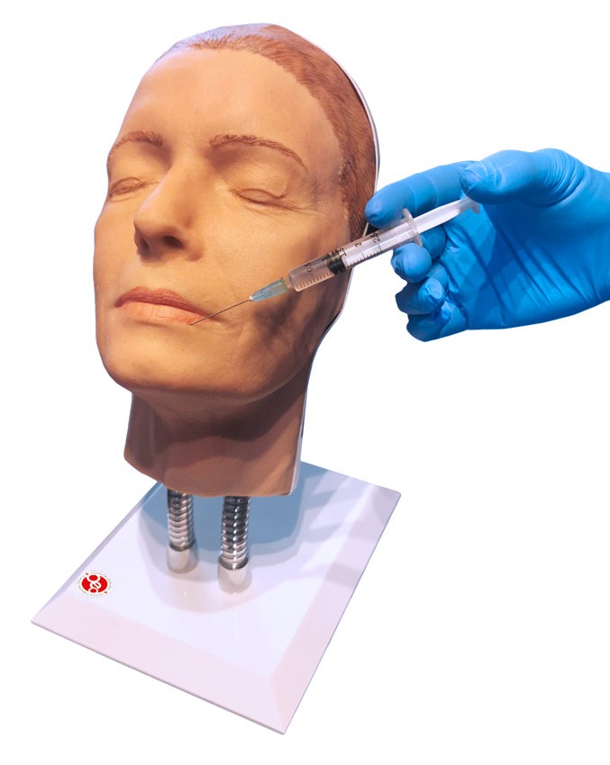 Manichini del Volto per Pratica Iniettiva - Modello Debbie - immagine 2