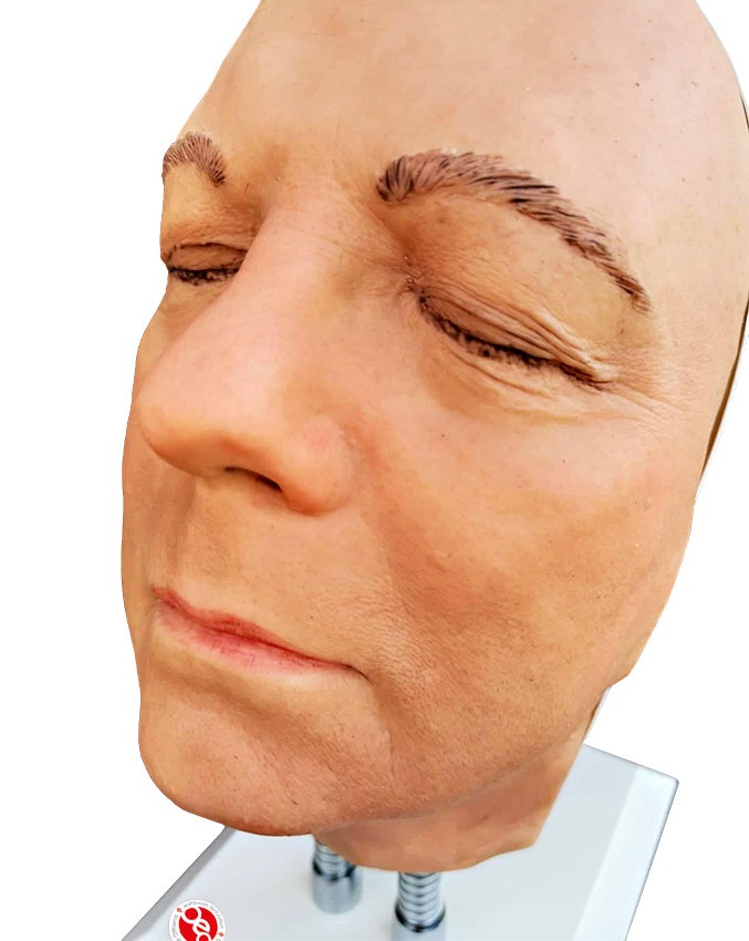 Manichini del Volto per Pratica Iniettiva - Modello Andy - immagine 3